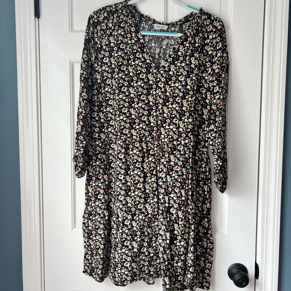 Floral Long Sleeve Dress